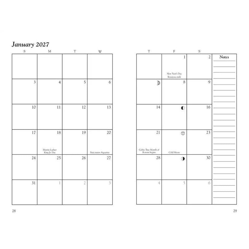 Witches' Datebook Weekly Planner