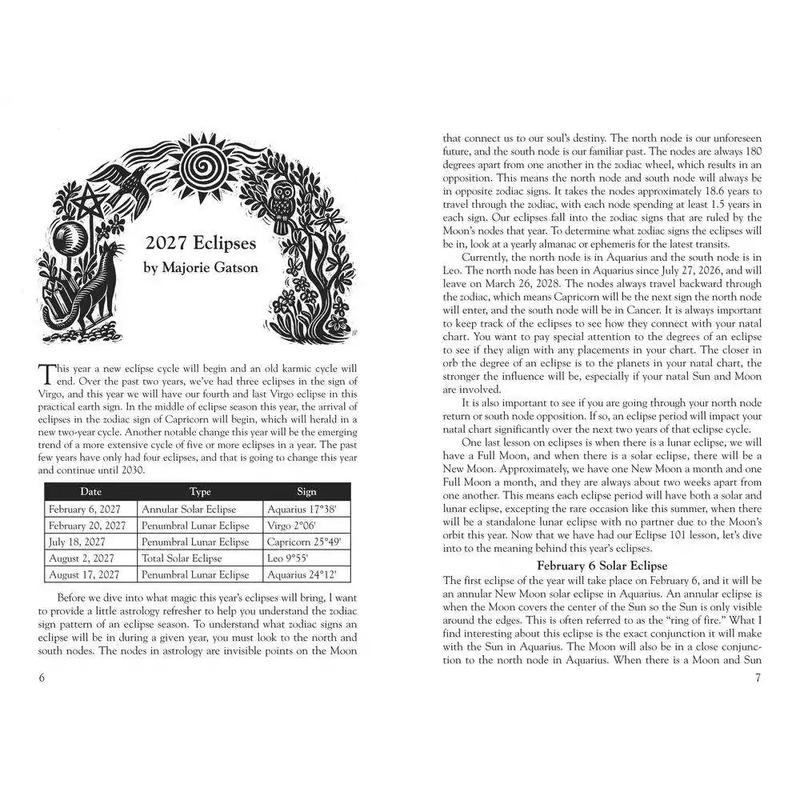 Witches' Datebook Weekly Planner
