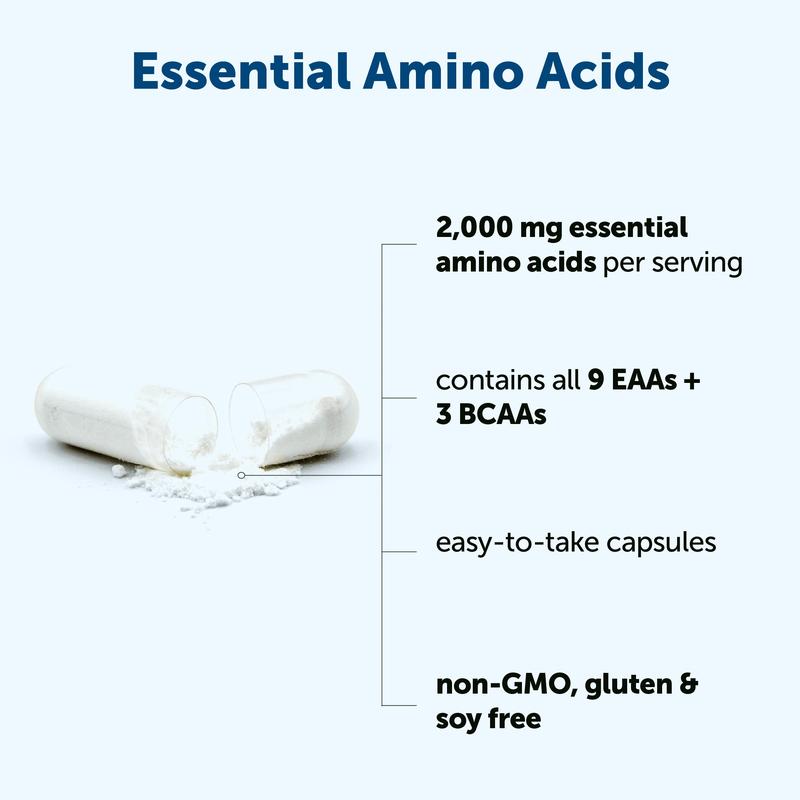 EAA 2000mg, 240 Capsules