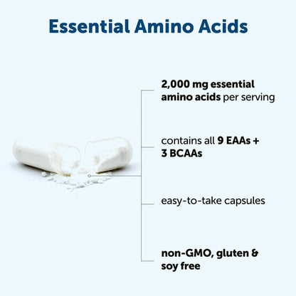 EAA 2000mg, 240 Capsules