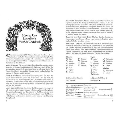 Witches' Datebook Weekly Planner
